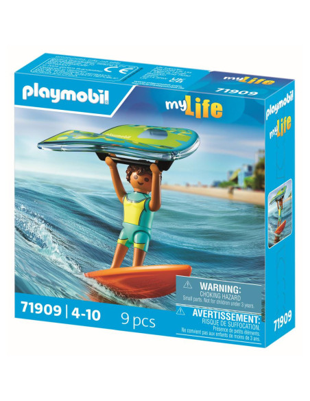 PM71909,Playmobil - Jucarie de rol Surfing cu zmeu
