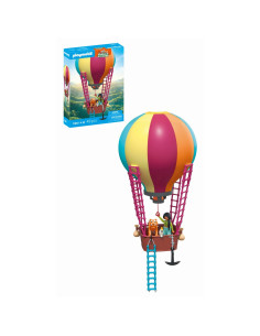 PM71853,Playmobil - Jucarie de rol Plimbarea animalelor cu balonul