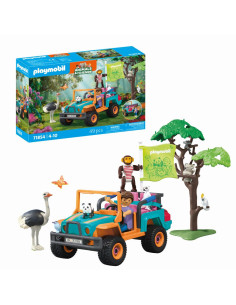 PM71854,Playmobil - Jucarie de rol Plimbarea animalelor cu vehiculul de teren 2
