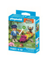 PM71951,Playmobil - Jucarie de rol Plimbarea animalelor cu locomotiva