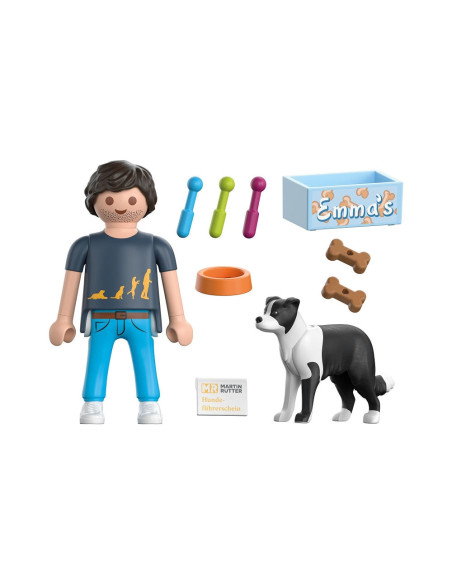 PM71999,Playmobil - Figurina Martin dresorul de caini