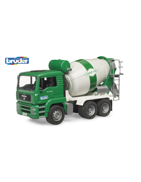 BR02739,Bruder betoniera verde Man TGA