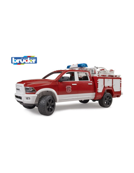 BR02544,Bruder camion de pompieri cu lumini si sunete