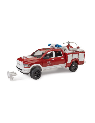 BR02544,Bruder camion de pompieri cu lumini si sunete