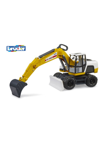 BR03413,Bruder excavator galben
