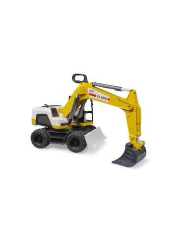 BR03413,Bruder excavator galben