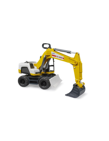 BR03413,Bruder excavator galben