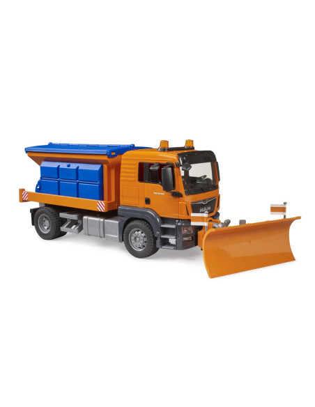 BR03785,Bruder utilaj zapada Man TGS cu plug