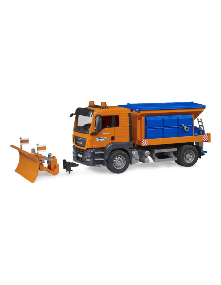 BR03785,Bruder utilaj zapada Man TGS cu plug