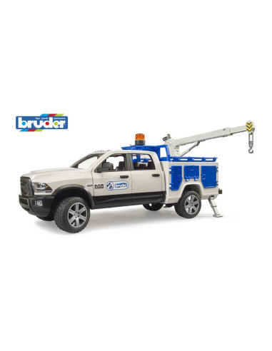 BR02509,Bruder camion de reparatii RAM 2500 cu girofar
