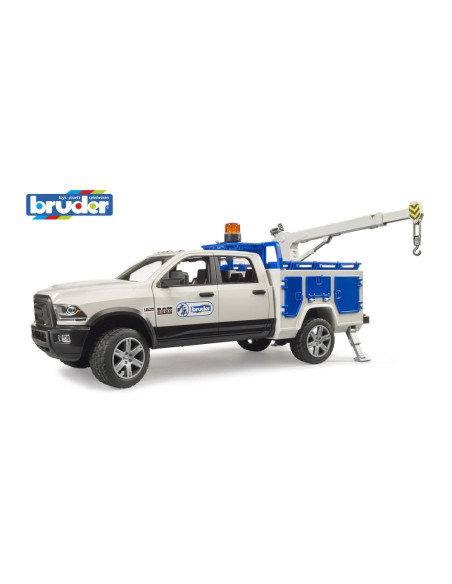 BR02509,Bruder camion de reparatii RAM 2500 cu girofar