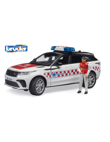 BR02885,Bruder ambulanta Range Rover Velar