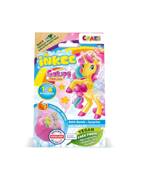CRZ43547,Craze - Bila de baie cu surpriza unicorn Galupy