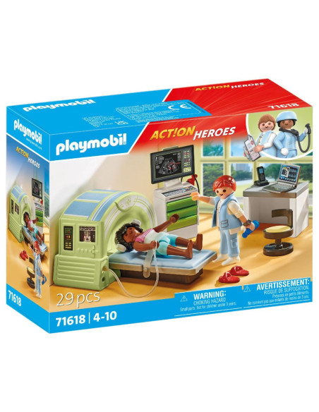 PM71618,Playmobil - Rezonanta magnetica cu pacient