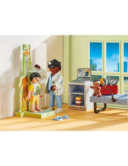 PM71619,Playmobil - Pediatru cu copil si ursulet