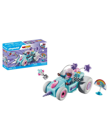 PM71635,Playmobil - Kart pullback unicorn