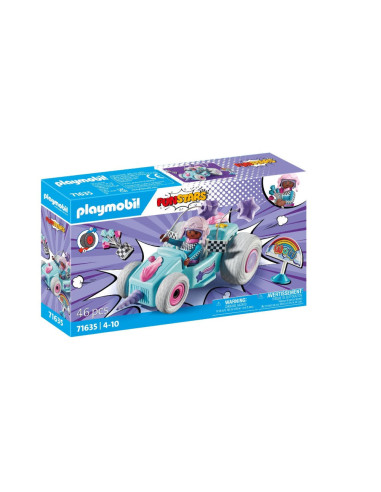 PM71635,Playmobil - Kart pullback unicorn