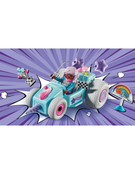 PM71635,Playmobil - Kart pullback unicorn