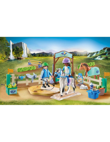 PM71637,Playmobil - Scoala moderna de calarie