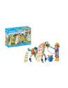 PM71639,Playmobil - Ellie si cal cu par