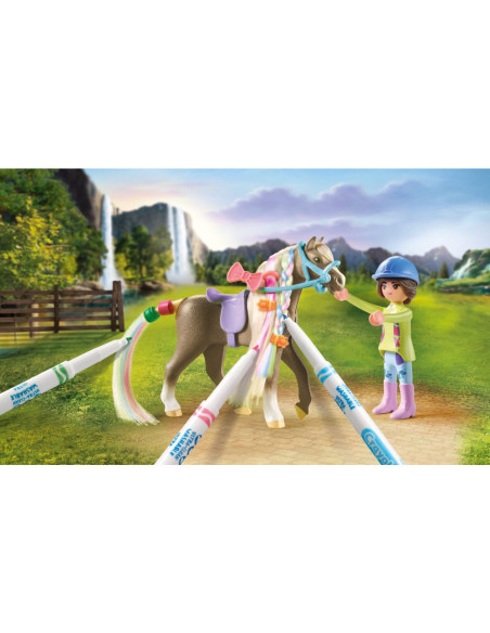 PM71640,Playmobil - Cal cu par si creioane Crayola