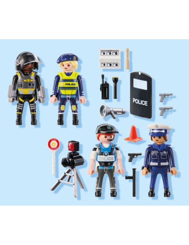 PM71730,Playmobil - Set figurine politisti Playmobil