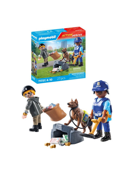 PM71731,Playmobil - Operatiunea de cautare a politistului