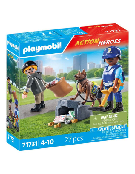 PM71731,Playmobil - Operatiunea de cautare a politistului