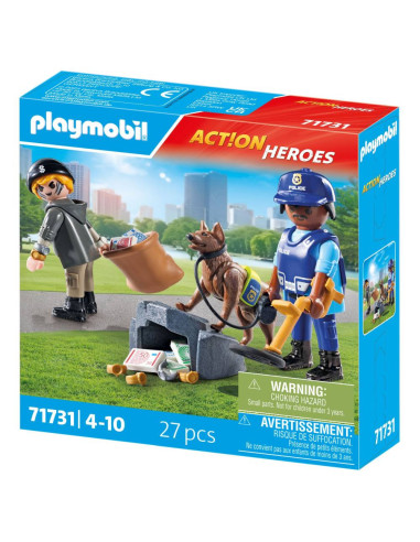 PM71731,Playmobil - Operatiunea de cautare a politistului