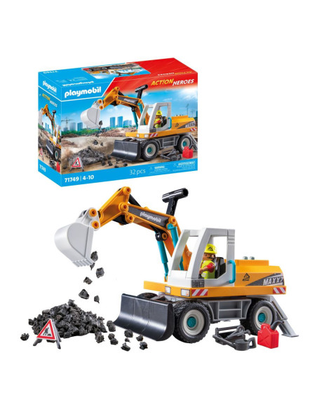 PM71749,Playmobil - Excavator mare Playmobil