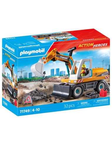 PM71749,Playmobil - Excavator mare Playmobil