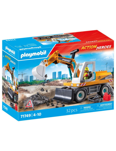PM71749,Playmobil - Excavator mare Playmobil