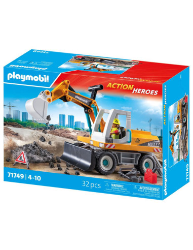 PM71749,Playmobil - Excavator mare Playmobil