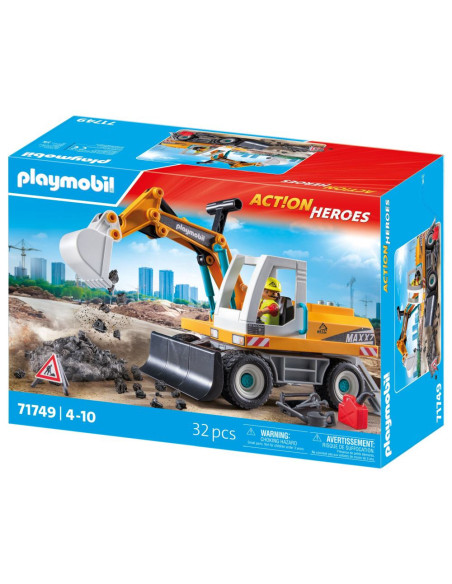 PM71749,Playmobil - Excavator mare Playmobil