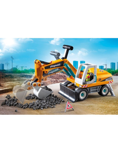 PM71749,Playmobil - Excavator mare Playmobil