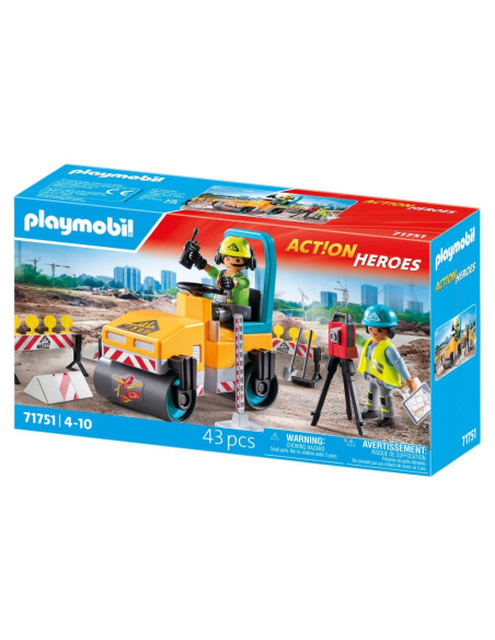 PM71751,Playmobil - Compactor asfalt Playmobil