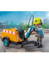 PM71752,Playmobil - Muncitor cu ciocan demolator Playmobil