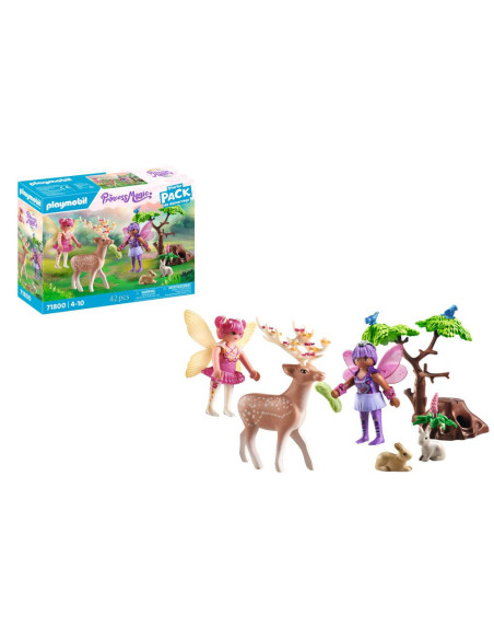 PM71800,Playmobil - Set starter Zane si animalele padurii