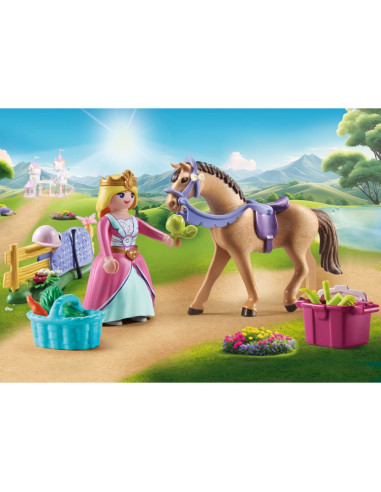 PM71801,Playmobil - Set starter Printesa si calut