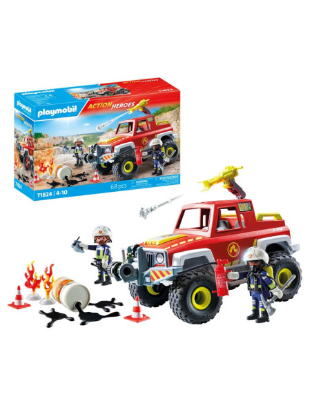 PM71824,Playmobil - Camion de pompieri Playmobil