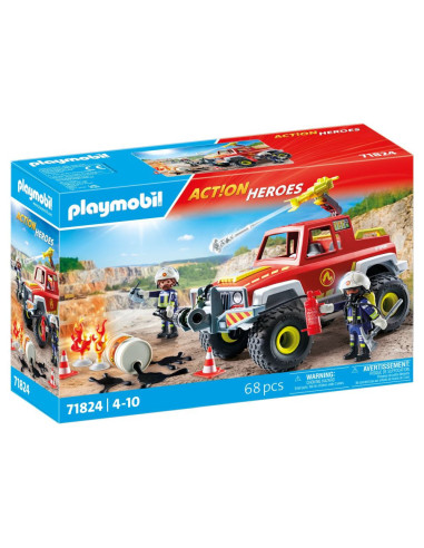 PM71824,Playmobil - Camion de pompieri Playmobil