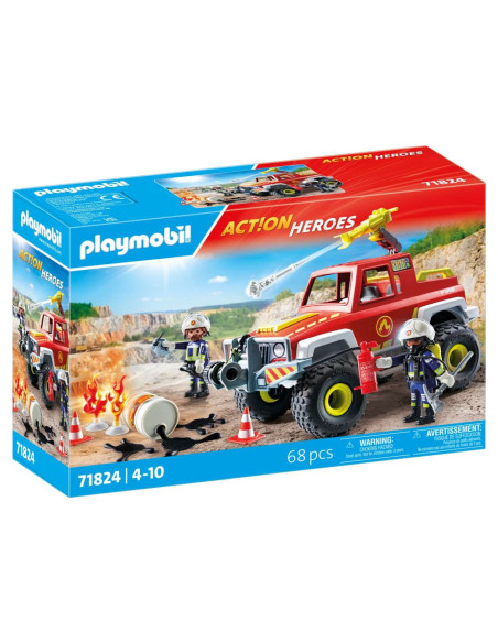 PM71824,Playmobil - Camion de pompieri Playmobil