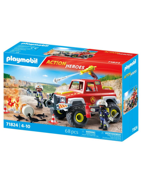 PM71824,Playmobil - Camion de pompieri Playmobil