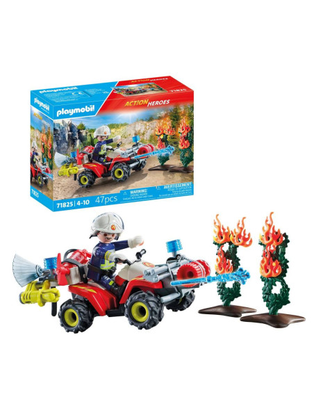 PM71825,Playmobil - ATV de pompieri Playmobil