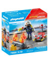 PM71826,Playmobil - Pompier Playmobil cu pompa de apa