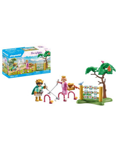 PM71849,Playmobil - Gradina castelului cu jocuri regale