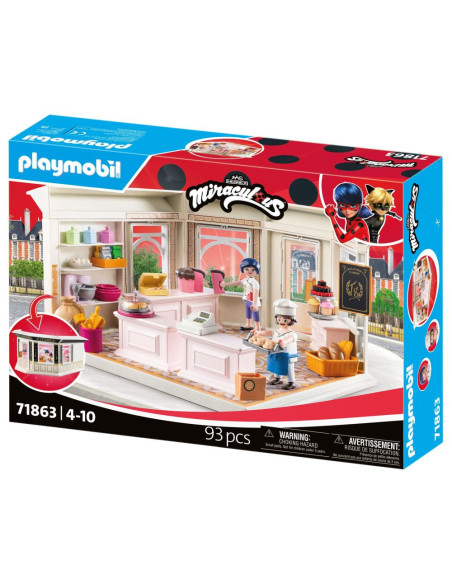 PM71863,Playmobil - Miraculous Brutaria franceza