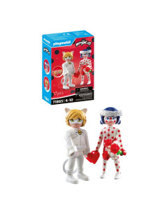 PM71865,Playmobil - Miraculous Nunta visurilor cu Ladybug si Cat Noir 2