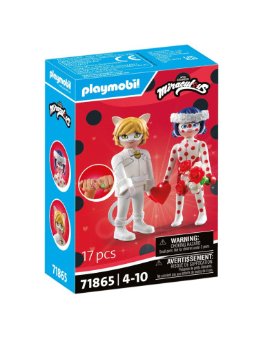 PM71865,Playmobil - Miraculous Nunta visurilor cu Ladybug si Cat Noir