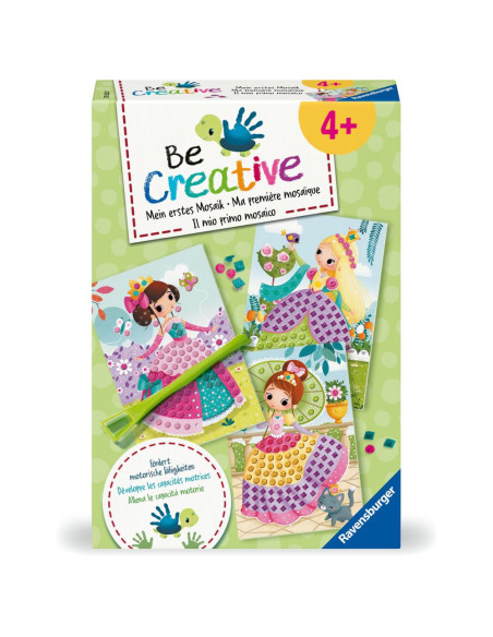 RVSAC25533,Ravensburger - Be Creative Set midi de creatie mozaic printese
